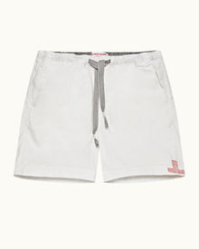 Washed Buttercup Relaxed Fit Drawcord Garment-Dye Shorts | Washed Buttercup