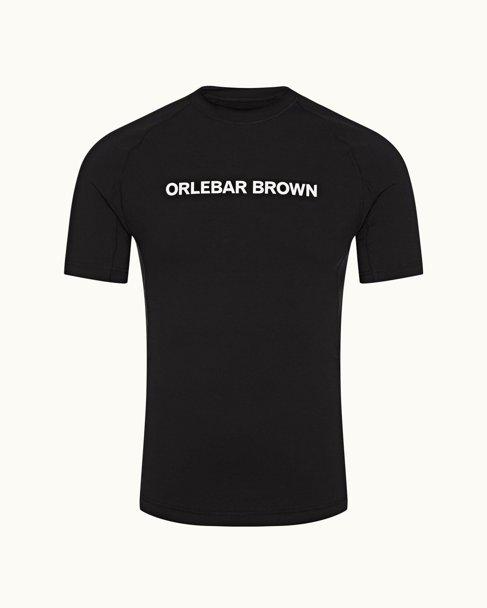 Black Short-Sleeve Rash Guard | Black