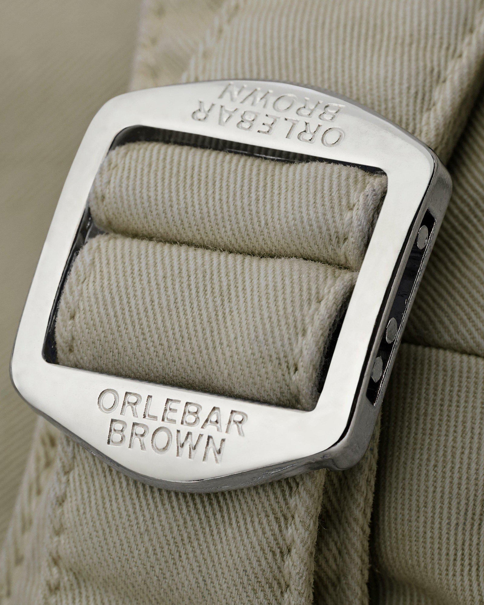 Cliff Grey Mid-Length Cotton Twill Shorts | Cliff Grey