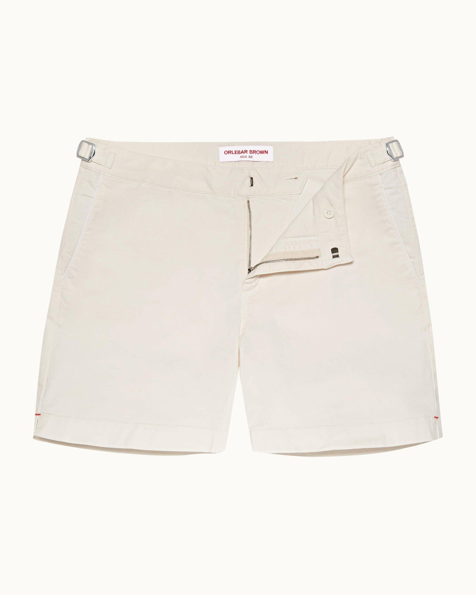 Men | Bulldog Cotton Twill Short | White Sand