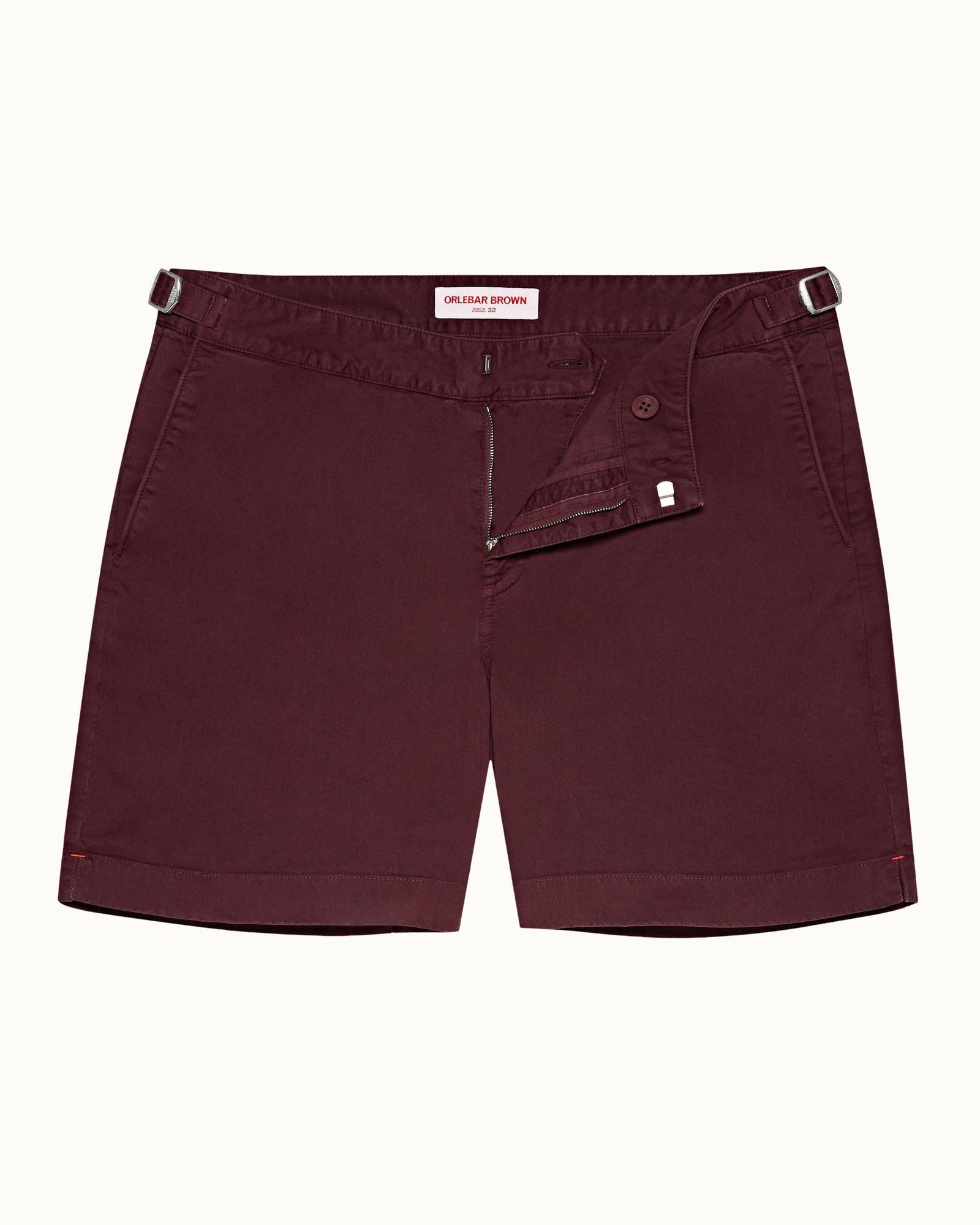 Men | Bulldog Cotton Twill Short | Port