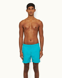 Bulldog Crystal Sea Mid-Length Swim Shorts | Crystal Sea