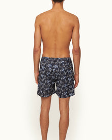 Men | Bulldog Drawcord Swim Boxer | Night Iris