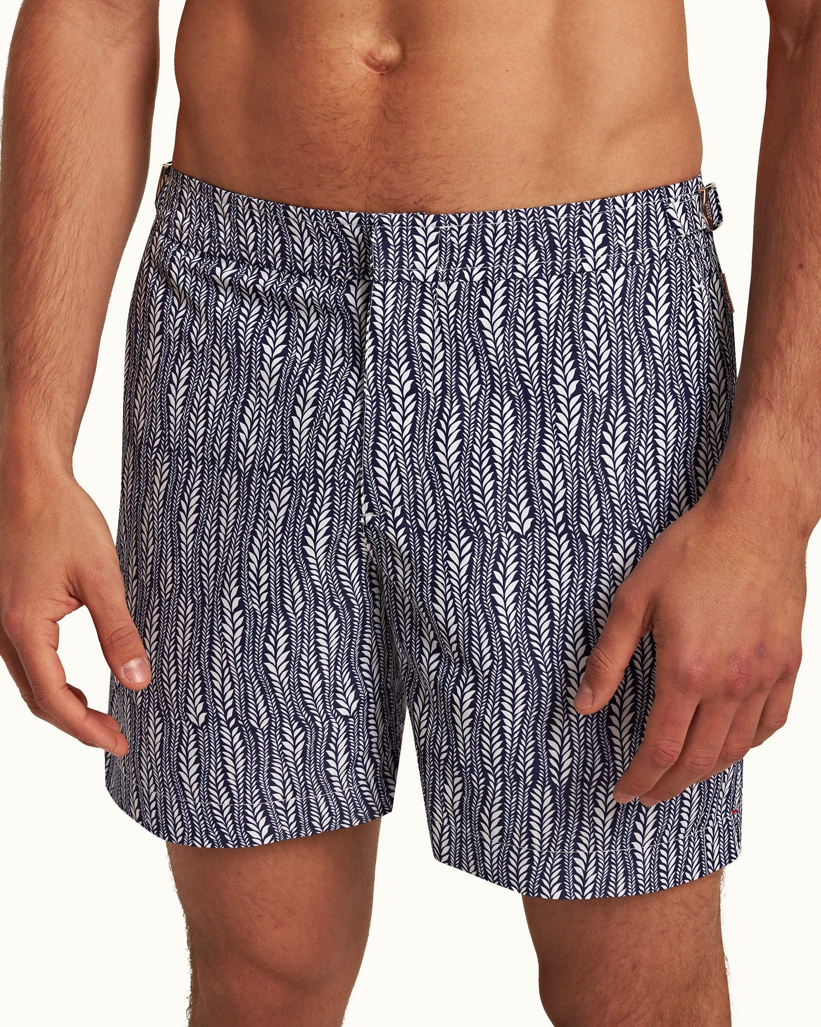 Men | Bulldog Swim Boxer | Lagoon Blue/White