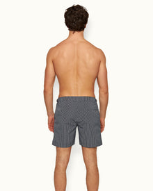 Men | Bulldog Swim Boxer | Midnight Navy/White