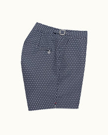 Men | Bulldog Swim Boxer | Midnight Navy/White