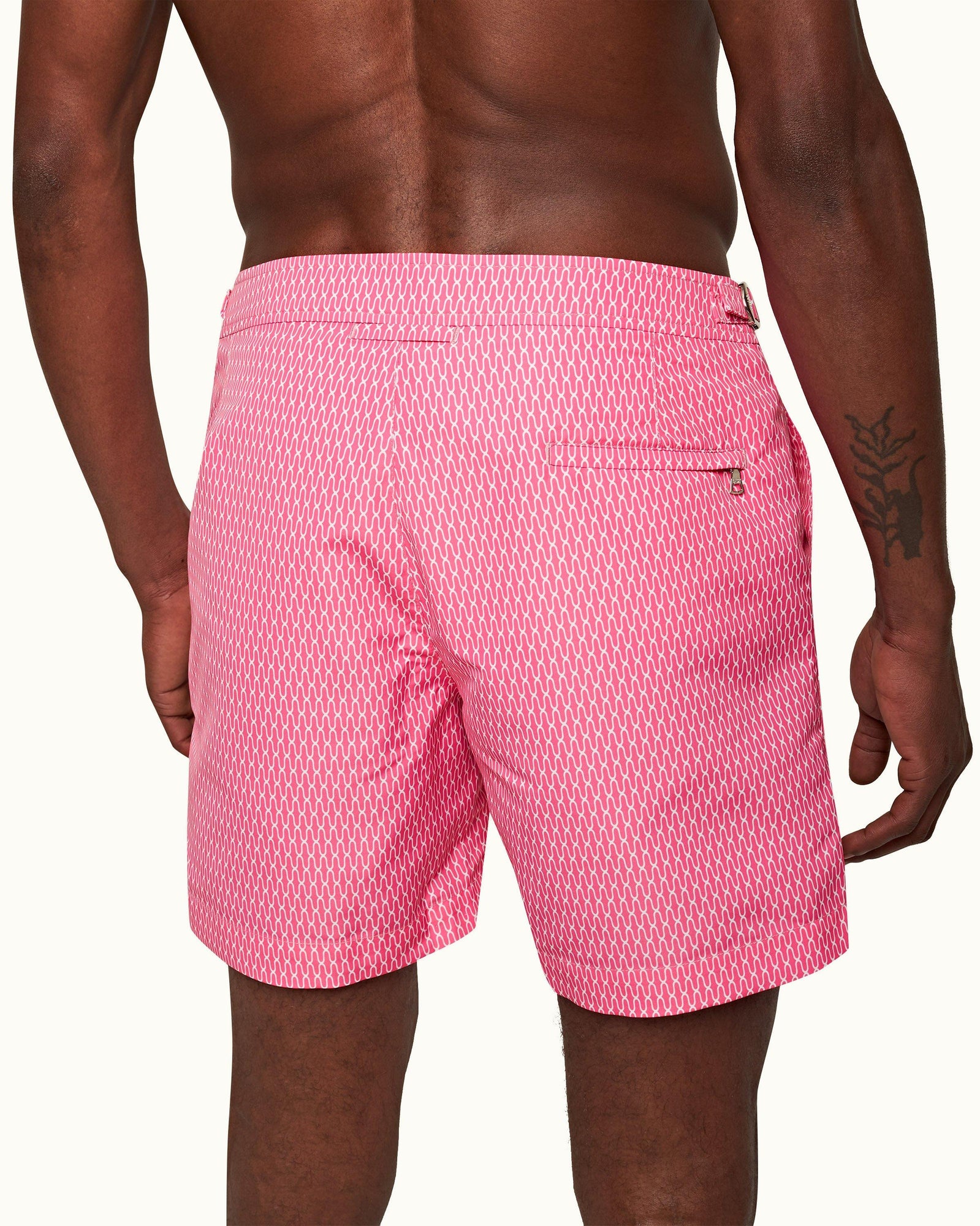 Men | Bulldog Swim Boxer | Wham/White