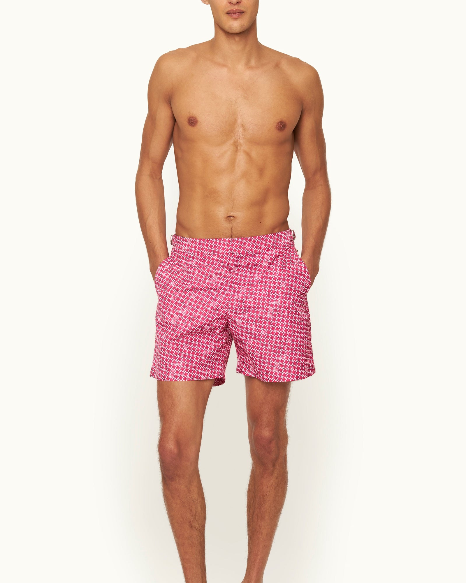 Men | Bulldog Swim Boxer | Sunset Pink