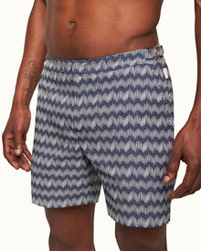 Men | Bulldog Swim Boxer | Night Iris/White