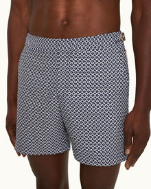 Men | Bulldog Swim Boxer | Night Iris/White Sand