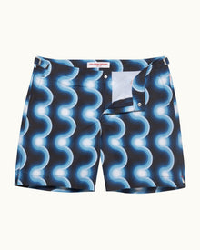 Midnight Navy Mid-Length Swim Shorts | Midnight Navy