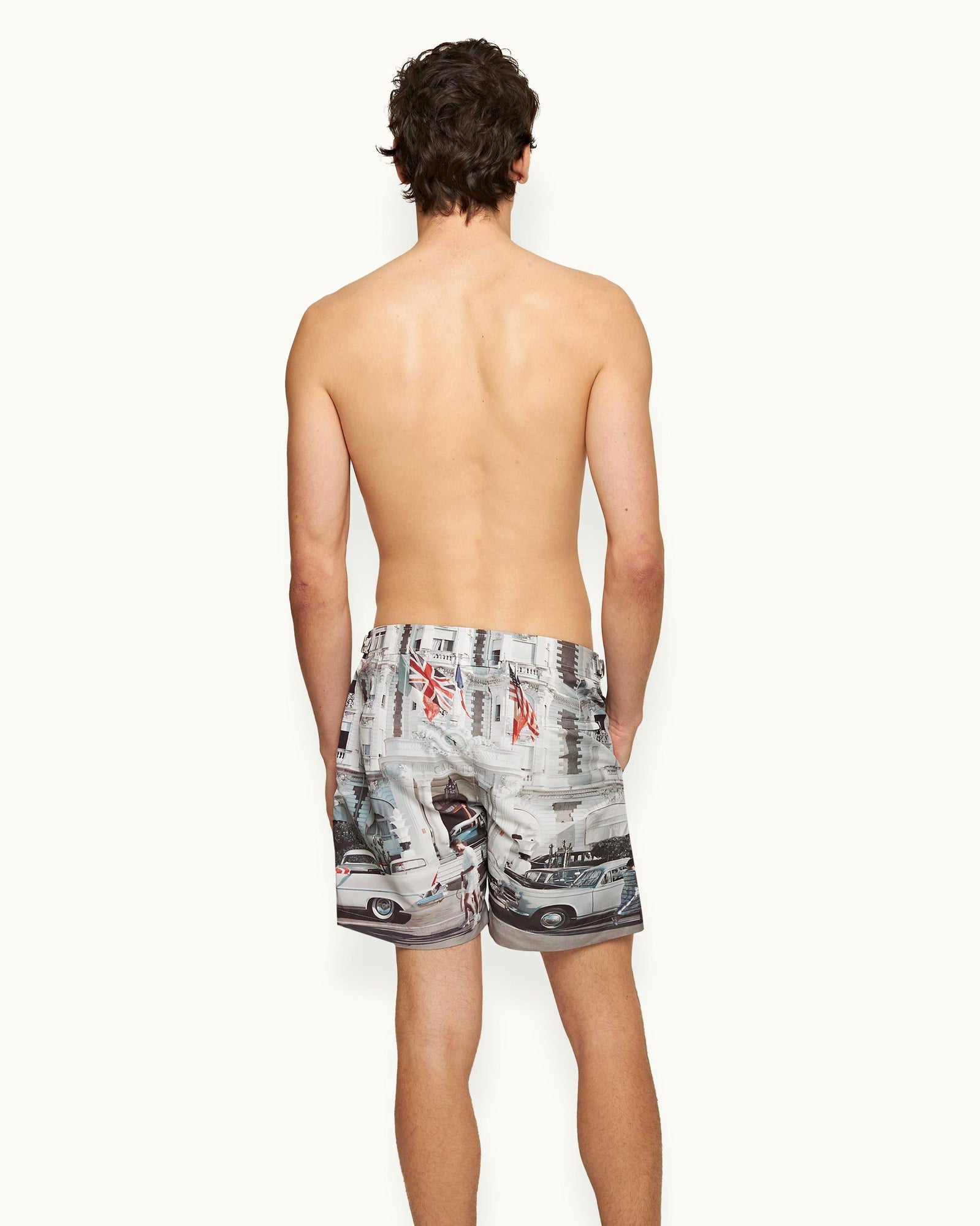 Carlton Cannes Photographic Print Mid-Length Swim Shorts | Carlton Cannes