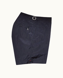 Night Iris Ripstop Mid-Length Swim Shorts | Night Iris