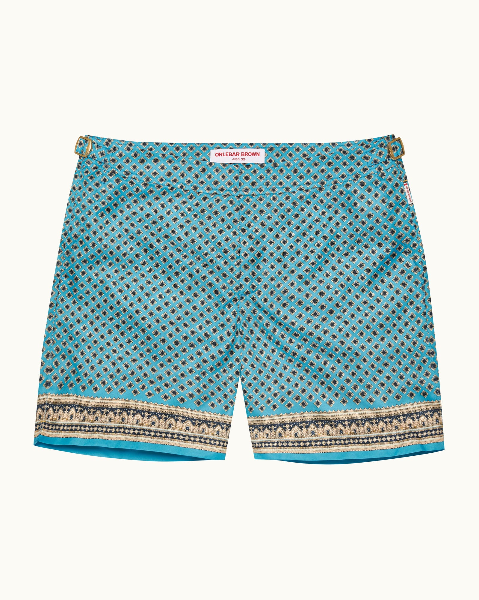 Men | Bulldog Swim Boxer | California Blue