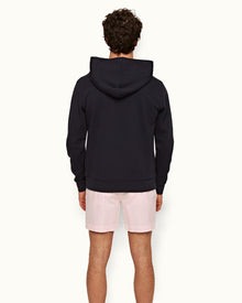 Bulldog Stretch-Cotton Rose Mid-Length Stretch-Cotton Shorts | Rose