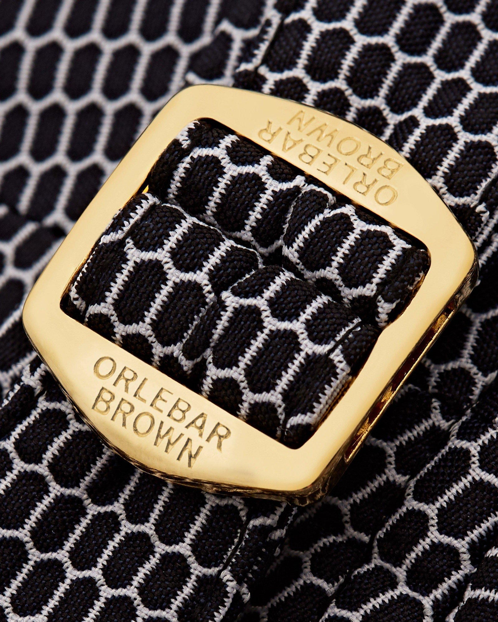 Bulldog X Black/Cloud Mid-Length Jacquard Swim Shorts | Black/Cloud