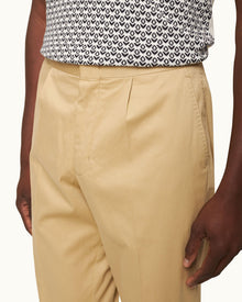 Men | Carsyn Cashmere Trouser | Sand Dune