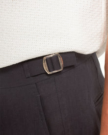 Men | Carsyn Linen Trouser | Night Iris
