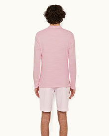 Conch Pink Longest-Length Cotton Twill Shorts | Conch Pink