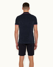 Men | Dane Cotton Twill Short | Night Iris