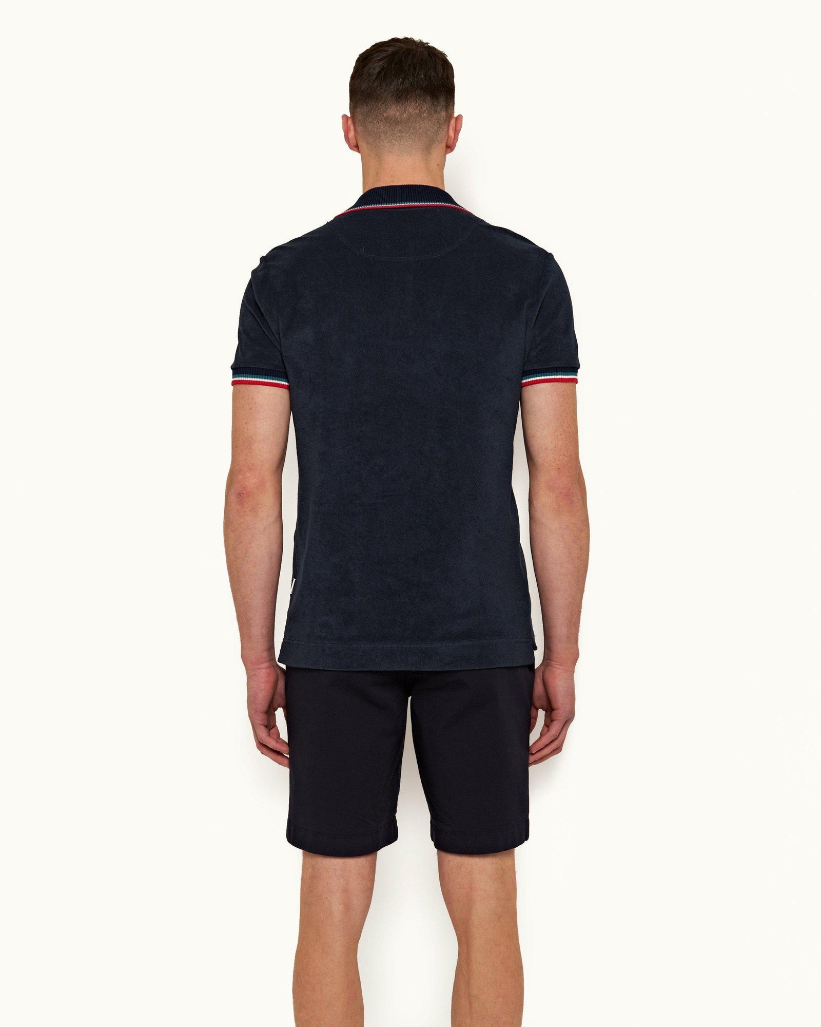 Men | Dane Cotton Twill Short | Night Iris