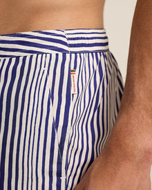 Men | Dane Drawcord Boardshort | Blue/White