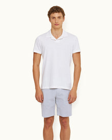 Men | Felix Cotton Polo | White