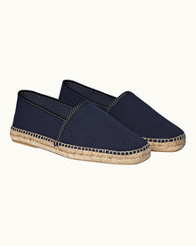 Fleet Midnight Navy Sail Stitch Espadrilles | Midnight Navy