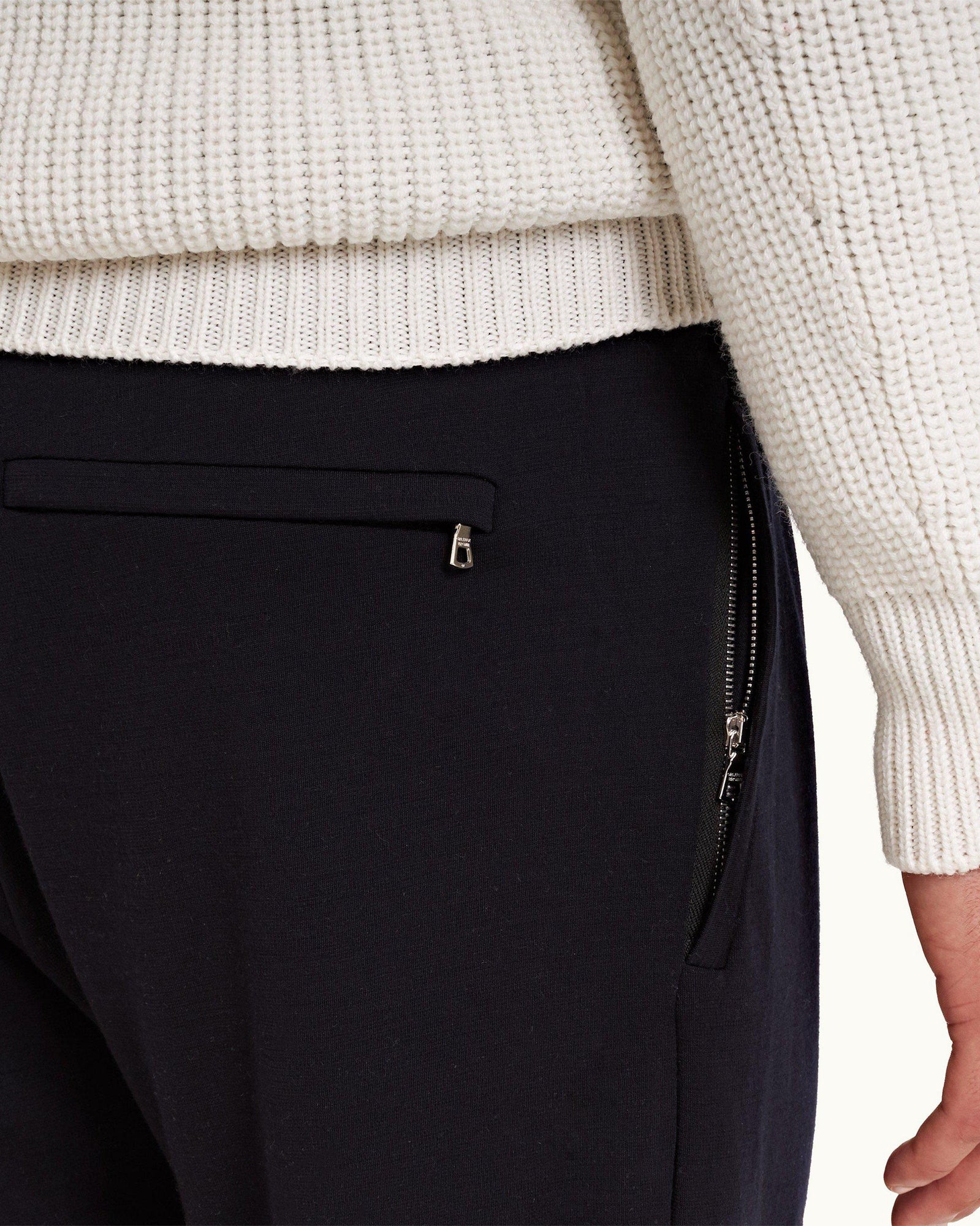 Night Iris Classic Fit Merino Jersey Sweatpants | Night Iris