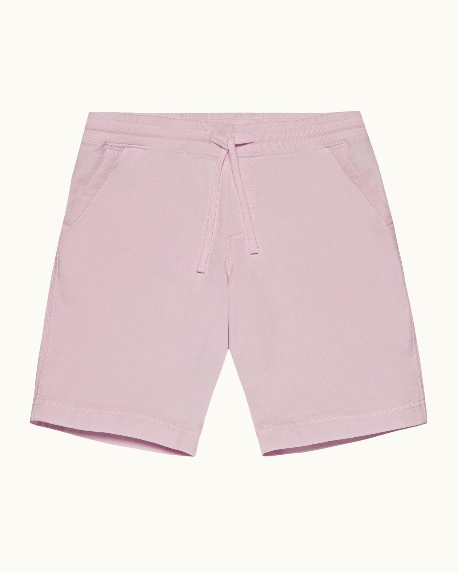 Conch Pink Tailored Fit Organic Cotton Sweat Shorts | Conch Pink