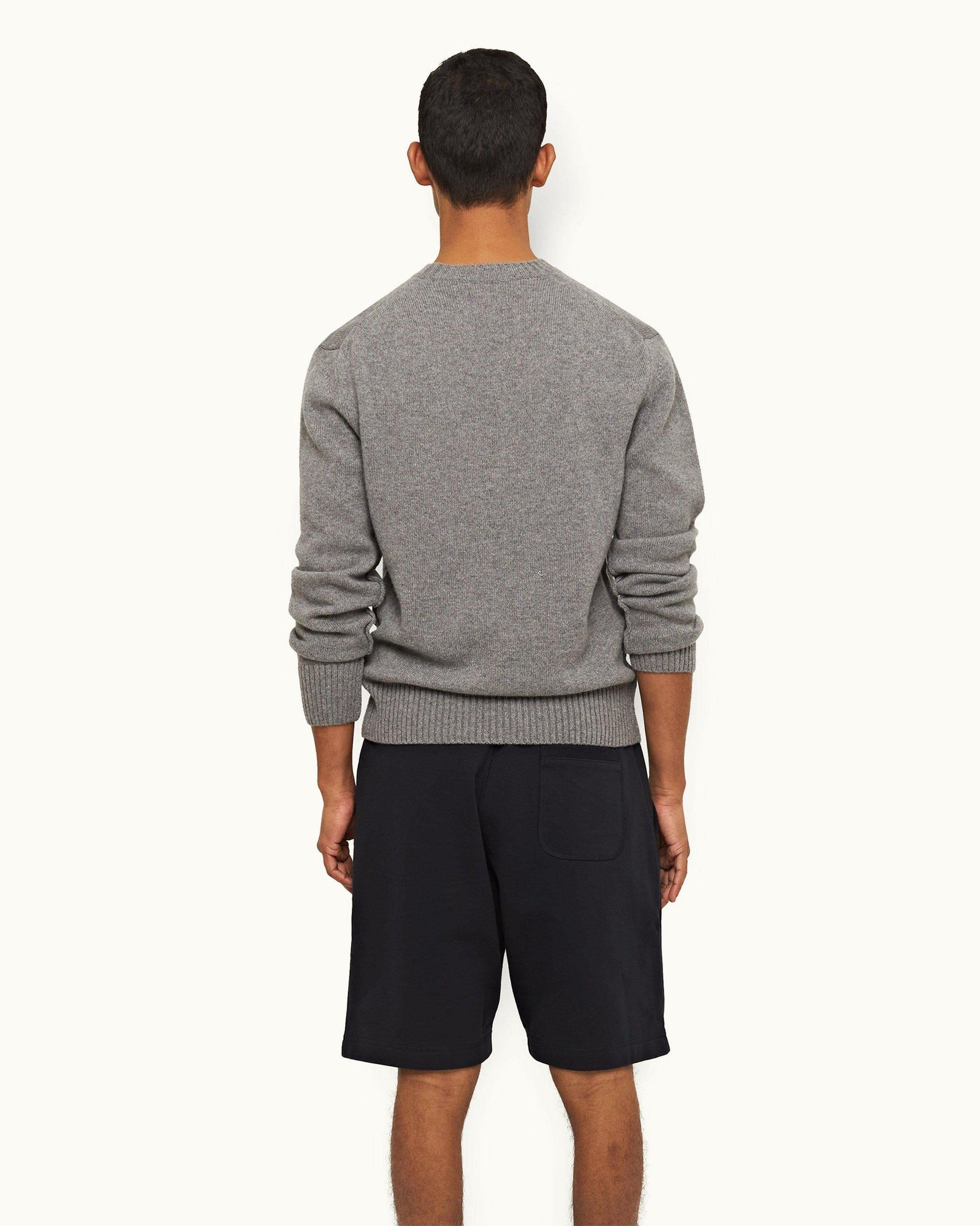 Night Iris Classic Fit Organic Cotton Sweat Shorts | Night Iris
