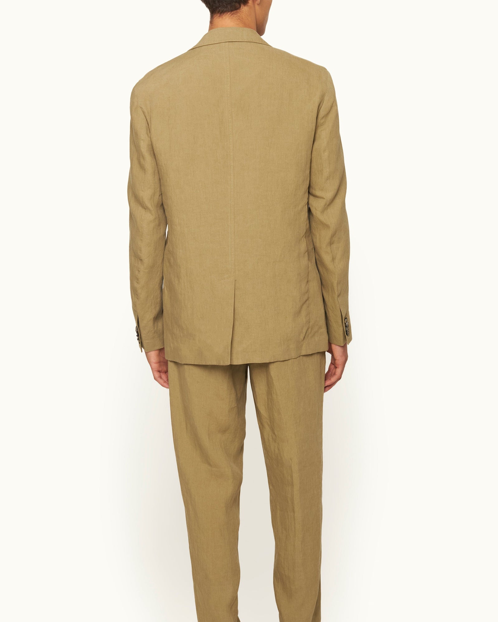 Men | Garret Linen Suit | Agave Green