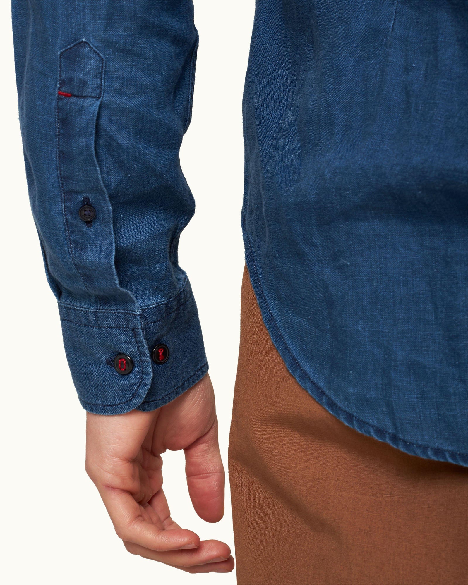 Men | Giles Indigo Shirt | Deep Indigo