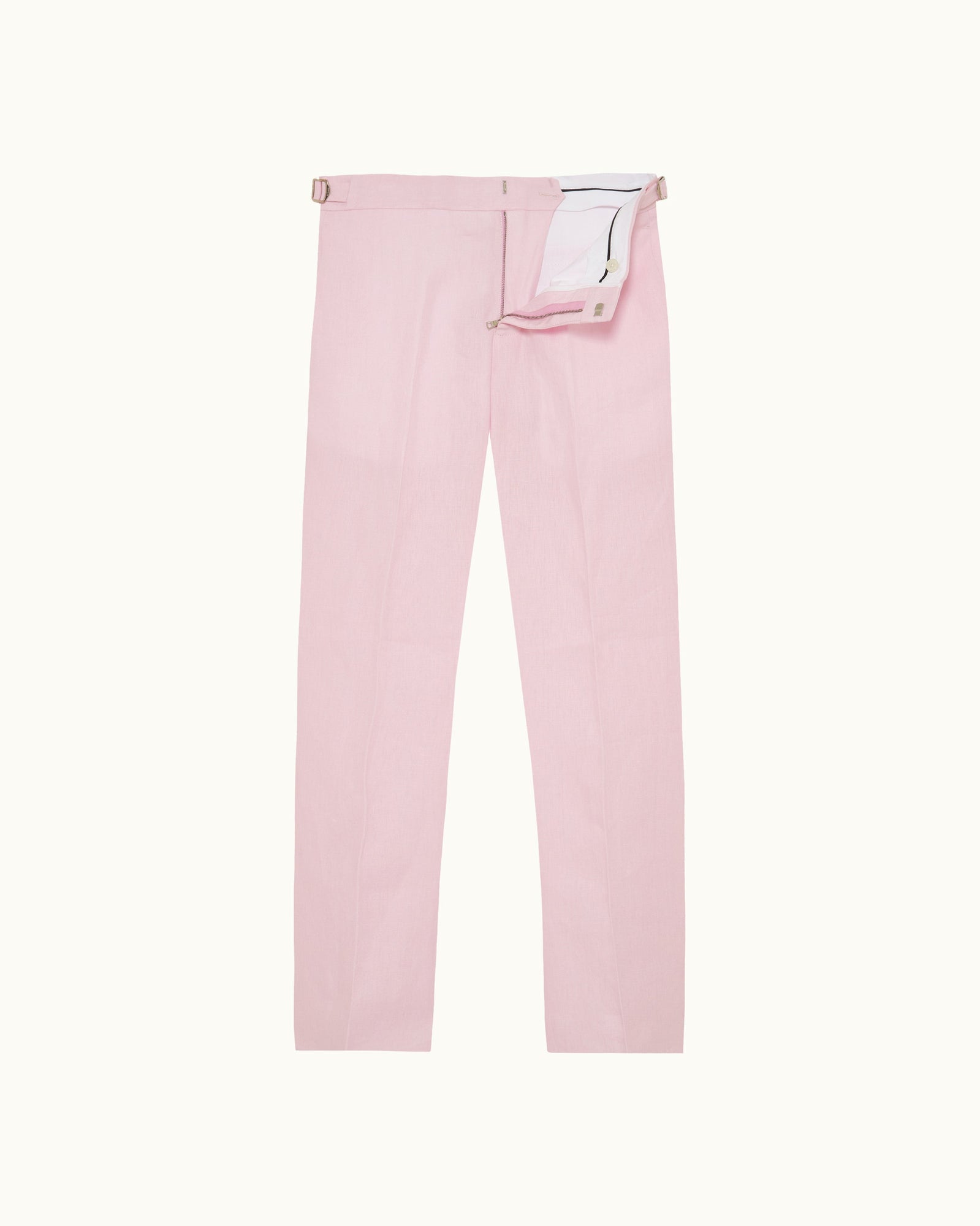 Men | Griffon Lino Trouser | Rodeo Pink