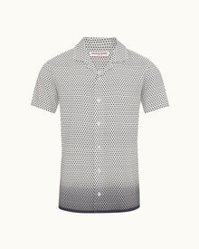 Men | Hibbert Shirt | White/Night Iris