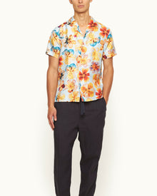 Men | Hibbert Silk Shirt | Springwater Blue