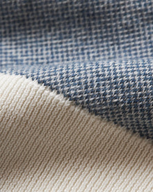 Men | Horton Merino Polo | Dark Aquamarine/White Sand