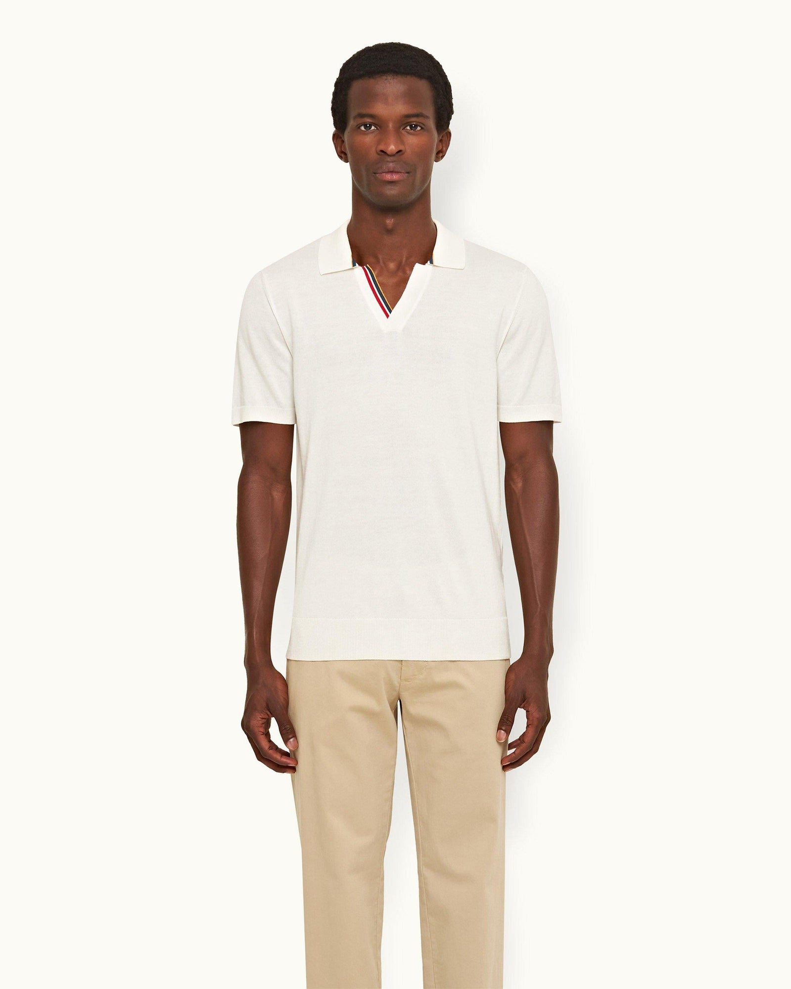 Men | Horton Tipping Polo | Cloud