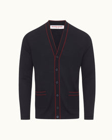 Men | Kinglet Cardigan | Night Iris