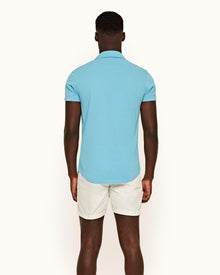 Levens Cloud Tailored Fit 2-Colour Tape Seam Cotton Shorts | Cloud