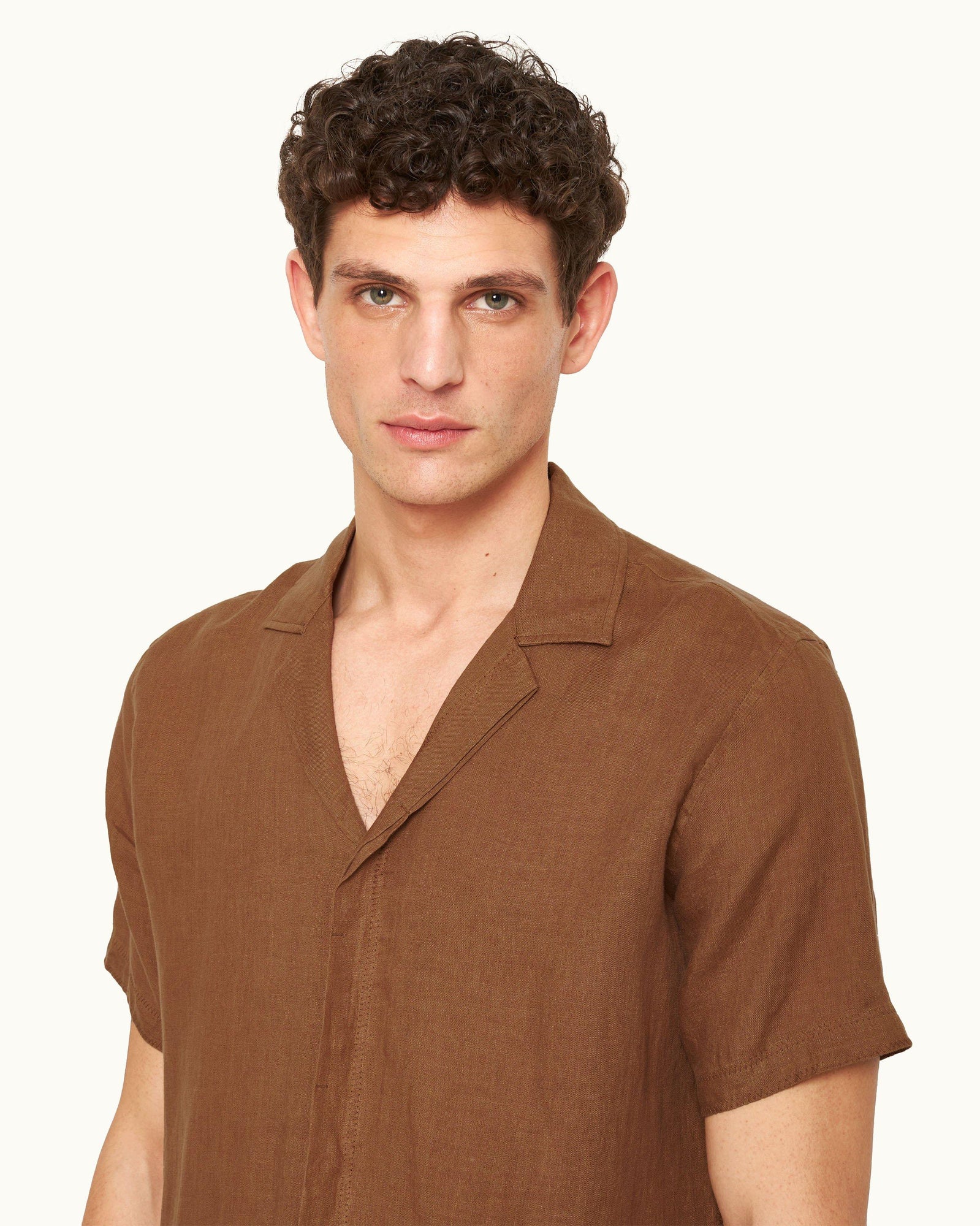 Men | Maitan Shirt | Cinnamon Coffee