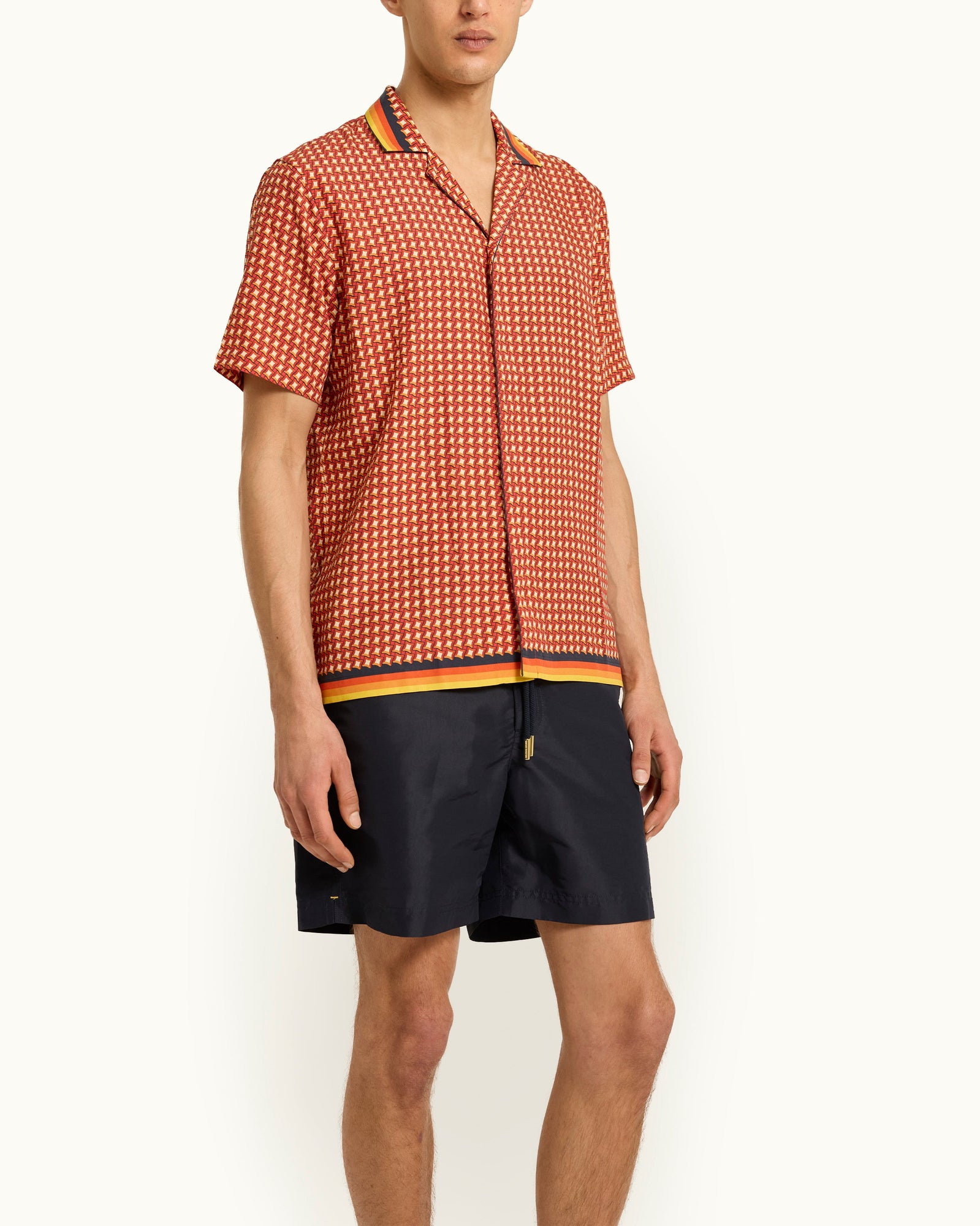 Men | Maitan Shirt | Calypso Orange
