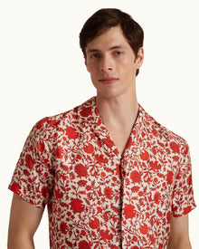 Men | Maitan Shirt | Summer Red/White Sand