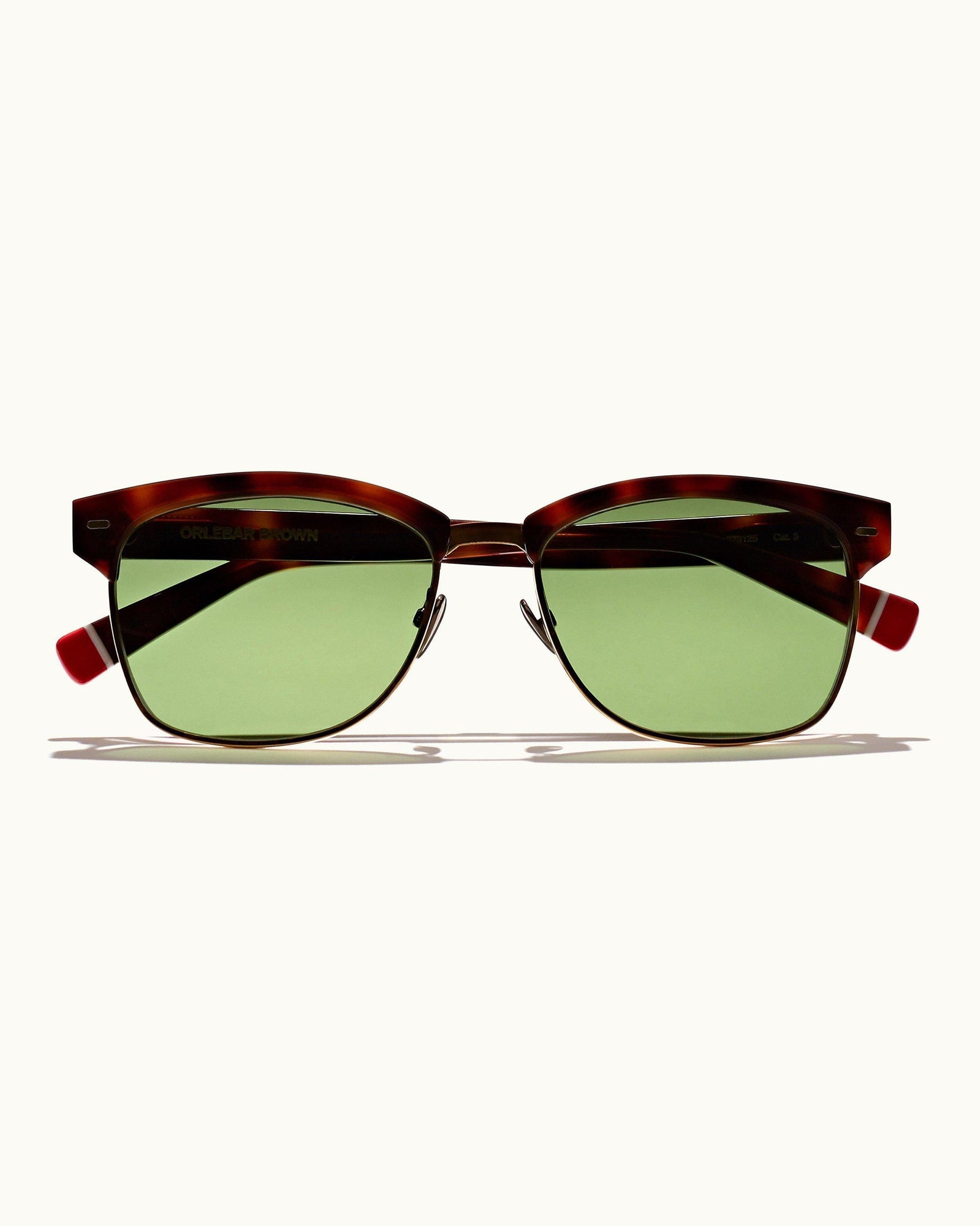 Matira Tortoiseshell Half-Wire Sunglasses | Tortoise Shell