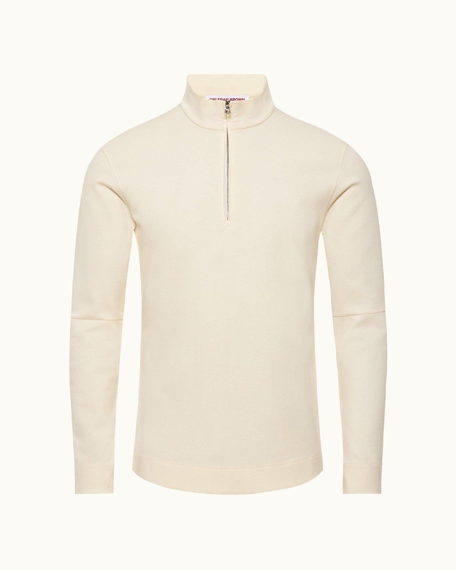 Sea Mist Classic Fit Articulated Half-Zip Sweatshirt | Sea Mist
