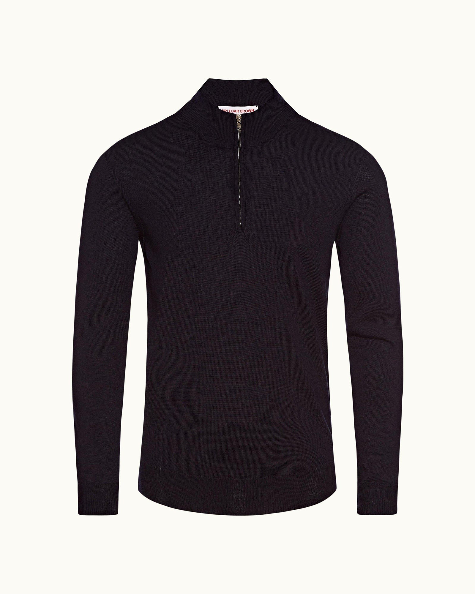 Neilson Merino Navy Half-Zip Merino Jersey Pullover | Navy