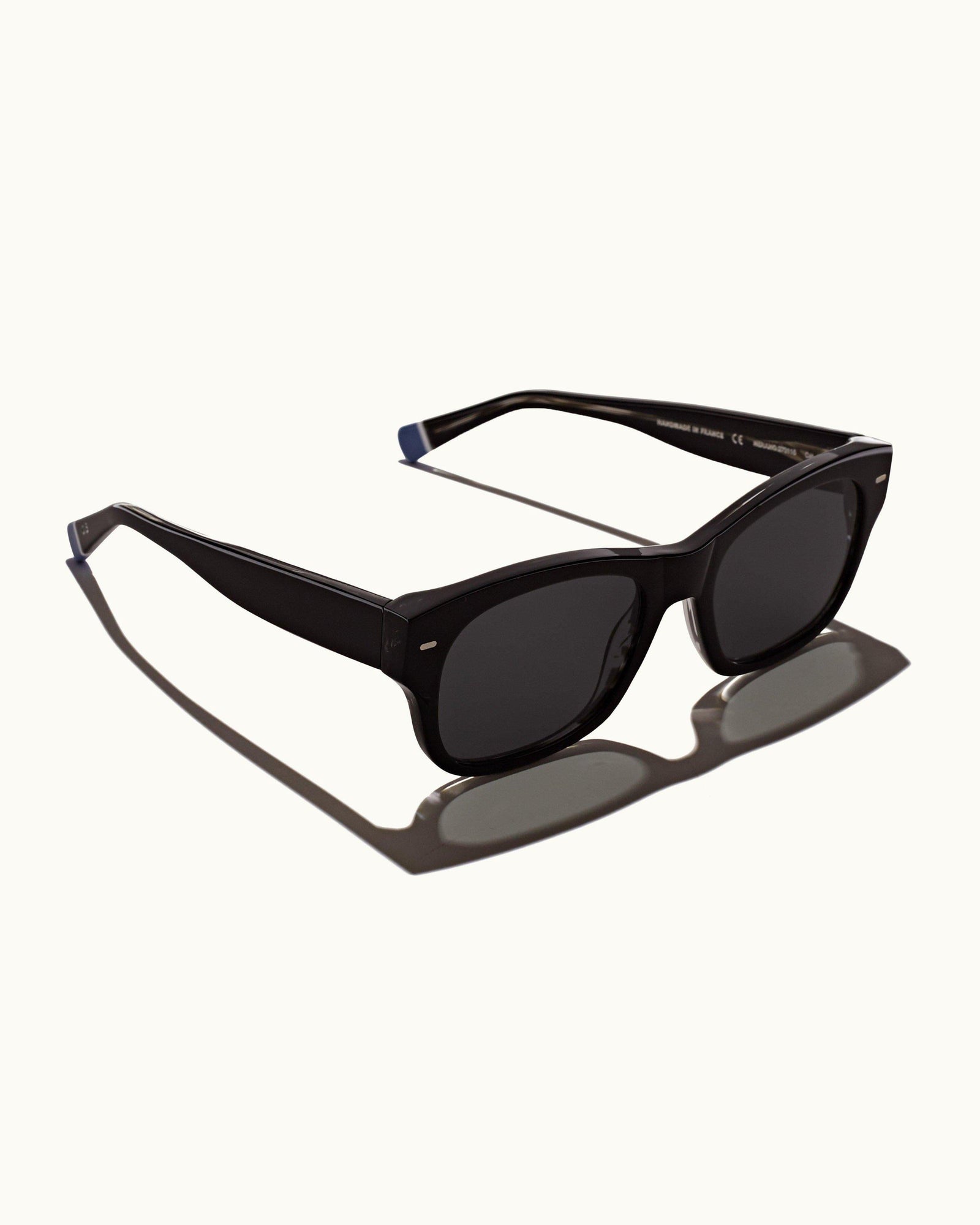 Nerano Black D Frame Sunglasses | Black