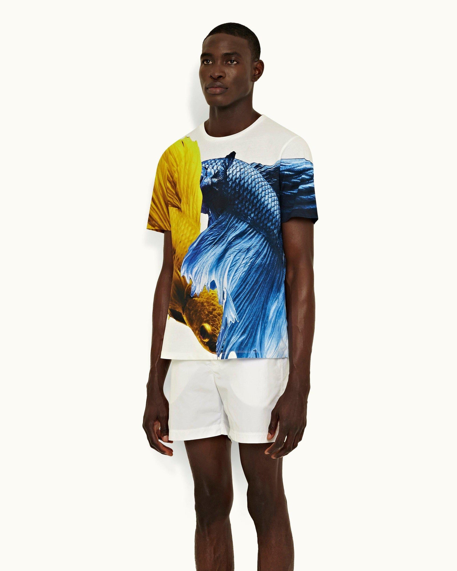 Day In The Ocean Relaxed Fit Organic Cotton T-shirt | Day In The Ocean