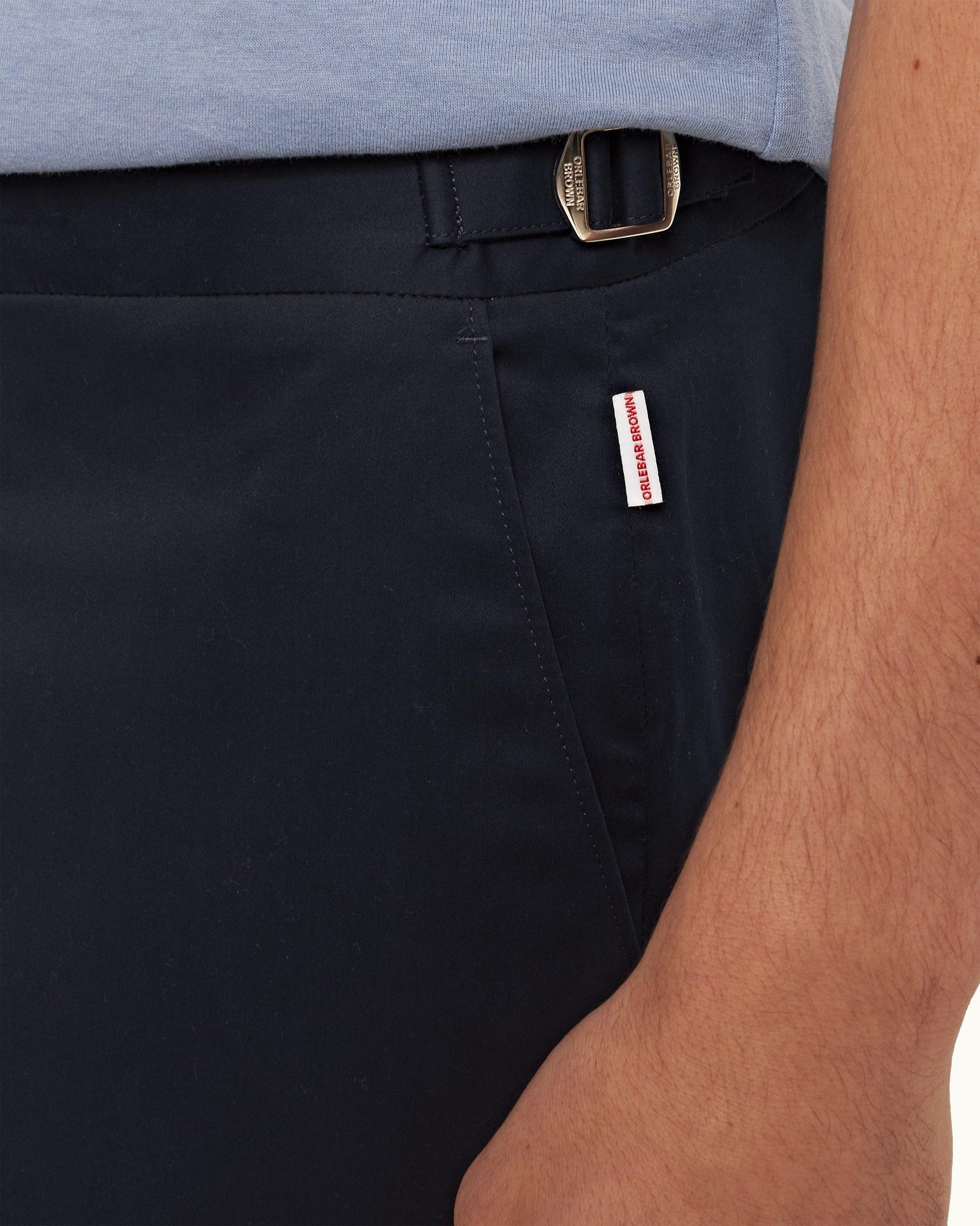 Men | Norwich Silk Short | Night Iris