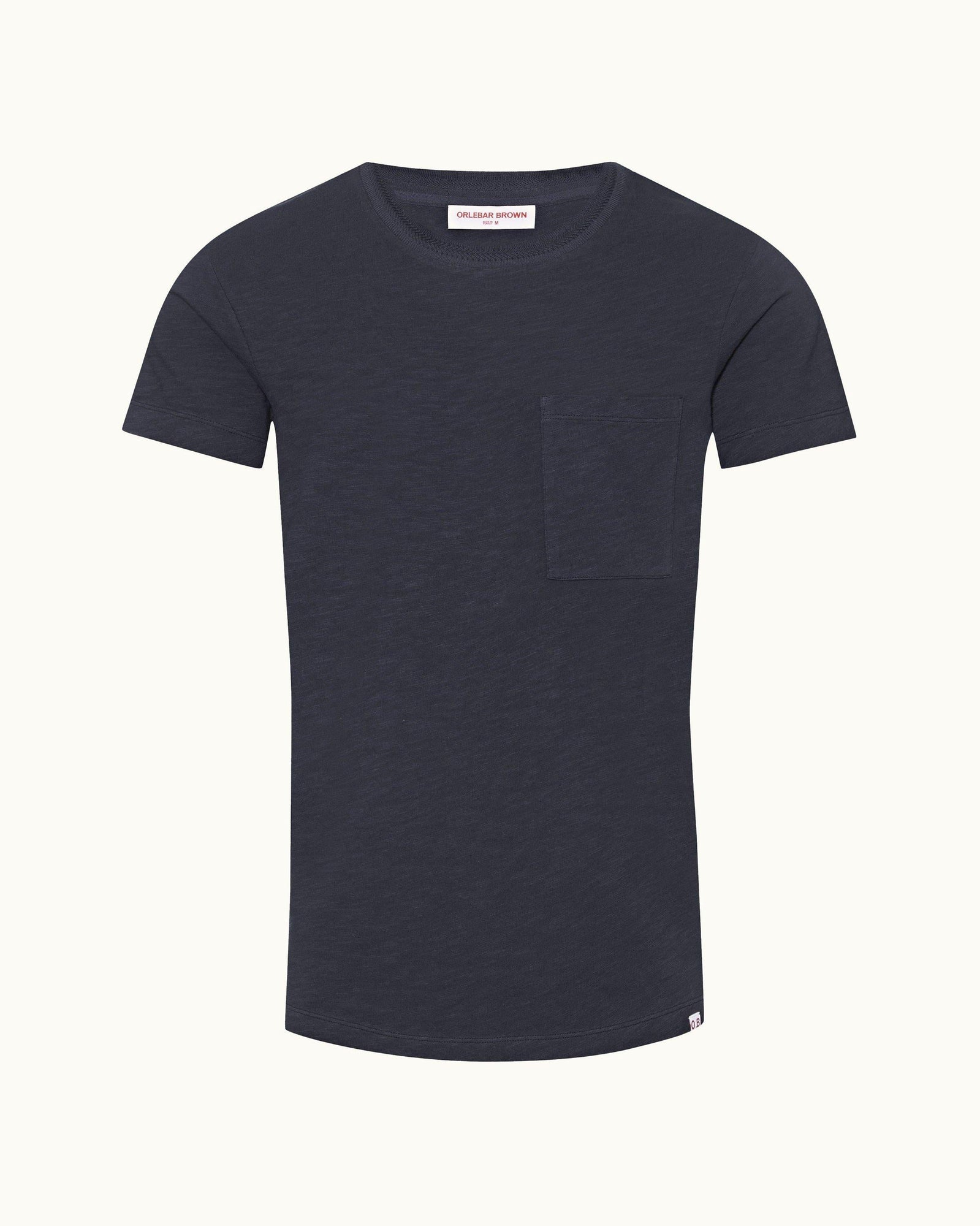 Ob Classic Night Iris Classic Fit Garment-Dye Organic Cotton T-shirt | Night Iris